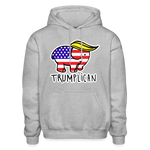 Trumplican Hoodie - heather gray