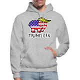 Trumplican Hoodie - heather gray