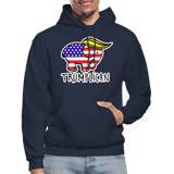 Trumplican Hoodie - navy