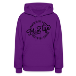 Mom Life Hoodie - purple