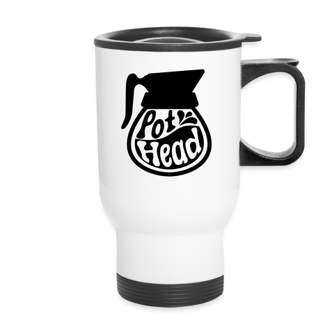 pothead coffee mug Pot Head Travel Mug – scoopthreads
