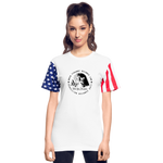 We the People Adult Stars & Stripes T-Shirt - white