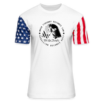 We the People Adult Stars & Stripes T-Shirt - white