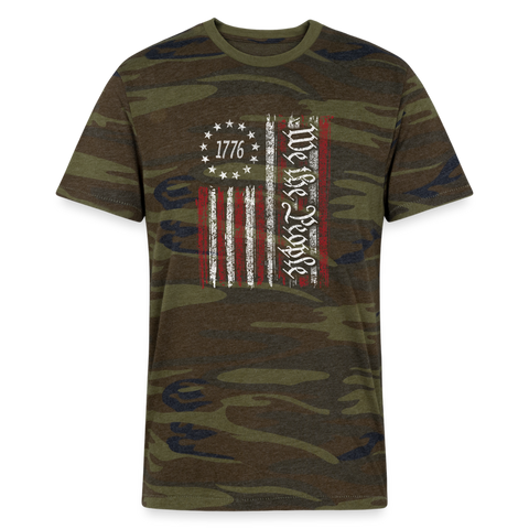 We the People Jersey Camo T-Shirt - green camouflage