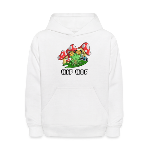 Hip Hop Kids' Hoodie - white