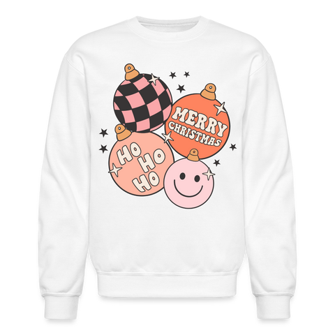 Merry Christmas Sweatshirt - white