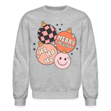 Merry Christmas Sweatshirt - heather gray