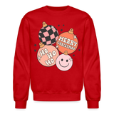 Merry Christmas Sweatshirt - red