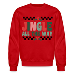 Jingle All the Way Sweatshirt - red