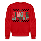 Jingle All the Way Sweatshirt - red