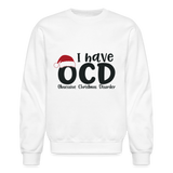 OCD Christmas Sweatshirt - white