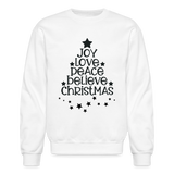 Christmas Joy Sweatshirt - white