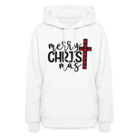 Merry Christmas Hoodie - white