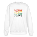 Merry Mama Sweatshirt - white