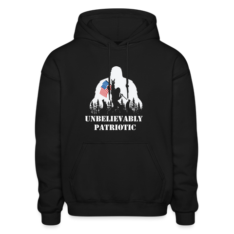 Unbelievably Patriotic Hoodie - black