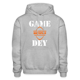 Game Dey Adult Hoodie - heather gray