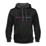 Scoop Hoodie - black/asphalt