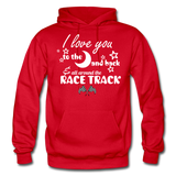 Race Track Hoodie - red