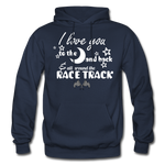 Race Track Hoodie - navy