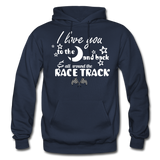 Race Track Hoodie - navy