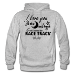 Race Track Hoodie - heather gray