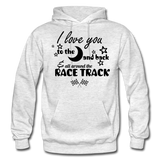 Race Track Hoodie - light heather gray