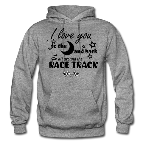 Race Track Hoodie - graphite heather